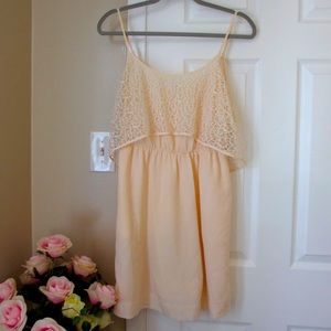 BCBGeneration Lace Top Dress